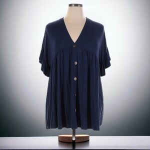 Beeson River Button Blouse | SIZE 1XL